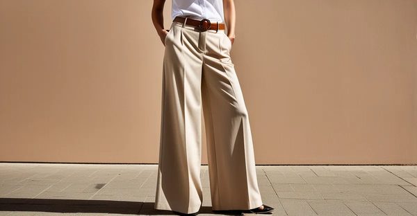 Découvrez les pantalons larges pour femme : style et confort!